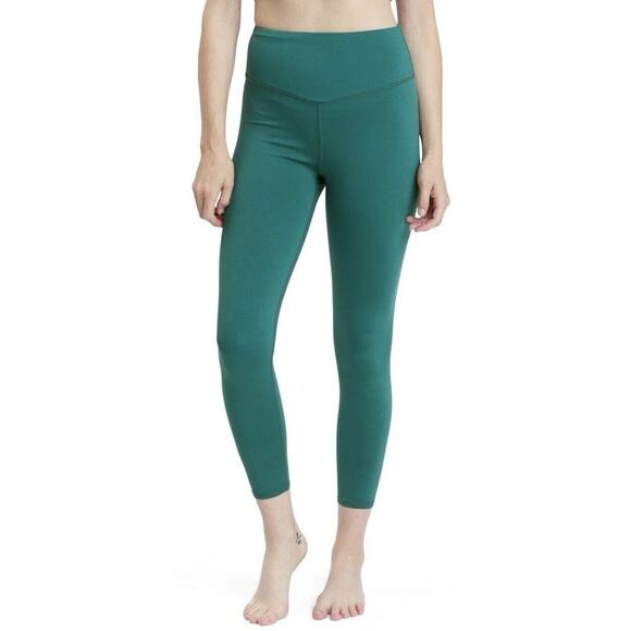 Threads 4 Thought Shelah Cyprus Green Athletic Leggings Medium NWT - Picture 1 of 8